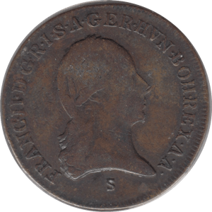 1800 AUSTRIA 3 KREUZER