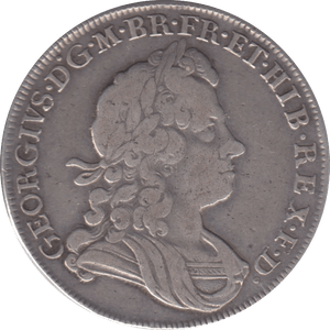 1717 HALFCROWN ( VF )