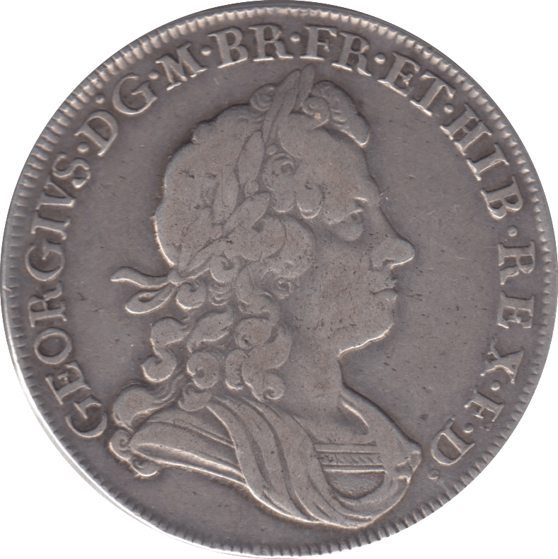 1717 HALFCROWN ( VF )