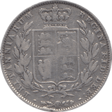 1849 HALFCROWN ( FINE ) - Halfcrown - Cambridgeshire Coins