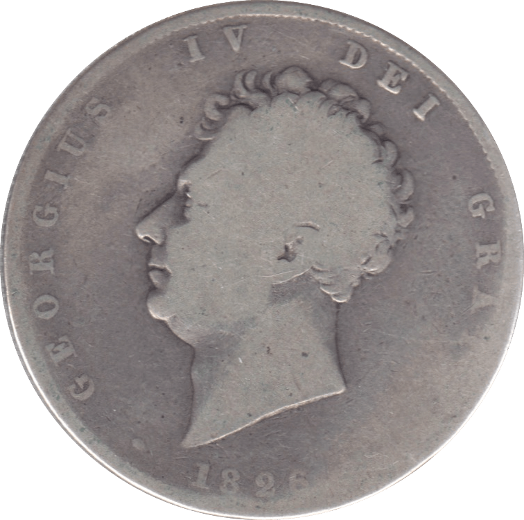 1826 HALFCROWN ( FAIR ) 6 - Halfcrown - Cambridgeshire Coins