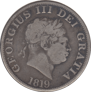 1819 HALFCROWN ( FINE ) 6