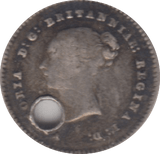 1838 MAUNDY TWOPENCE ( FINE ) HOLED 2 - Maundy Coins - Cambridgeshire Coins