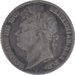1824 SIXPENCE ( FINE ) 6 - Sixpence - Cambridgeshire Coins