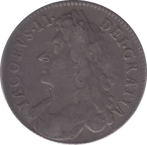 1685 HALFCROWN ( GF )