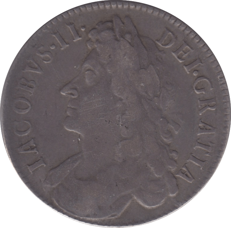 1685 HALFCROWN ( GF )