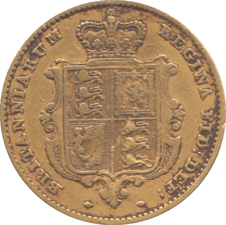 1853 GOLD HALF SOVEREIGN - Half Sovereign - Cambridgeshire Coins
