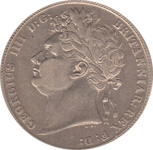 1821 HALFCROWN ( GVF )