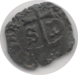 1528 - 1558 UNIDENTIFIED HAMMERED MEDIEVAL EUROPEAN ref 72