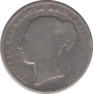 1845 SHILLING (FAIR) 2 - ONE SHILLING - Cambridgeshire Coins