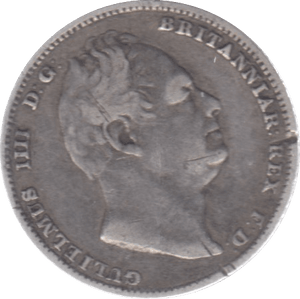 1834 SIXPENCE ( FINE ) 6 - Sixpence - Cambridgeshire Coins