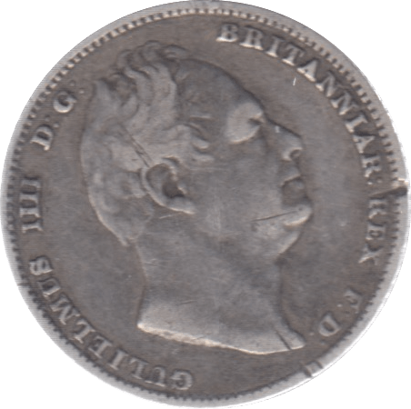 1834 SIXPENCE ( FINE ) 6 - Sixpence - Cambridgeshire Coins