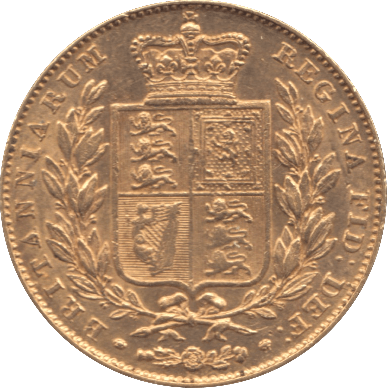 1845 GOLD SOVEREIGN ( GVF ) - Sovereign - Cambridgeshire Coins