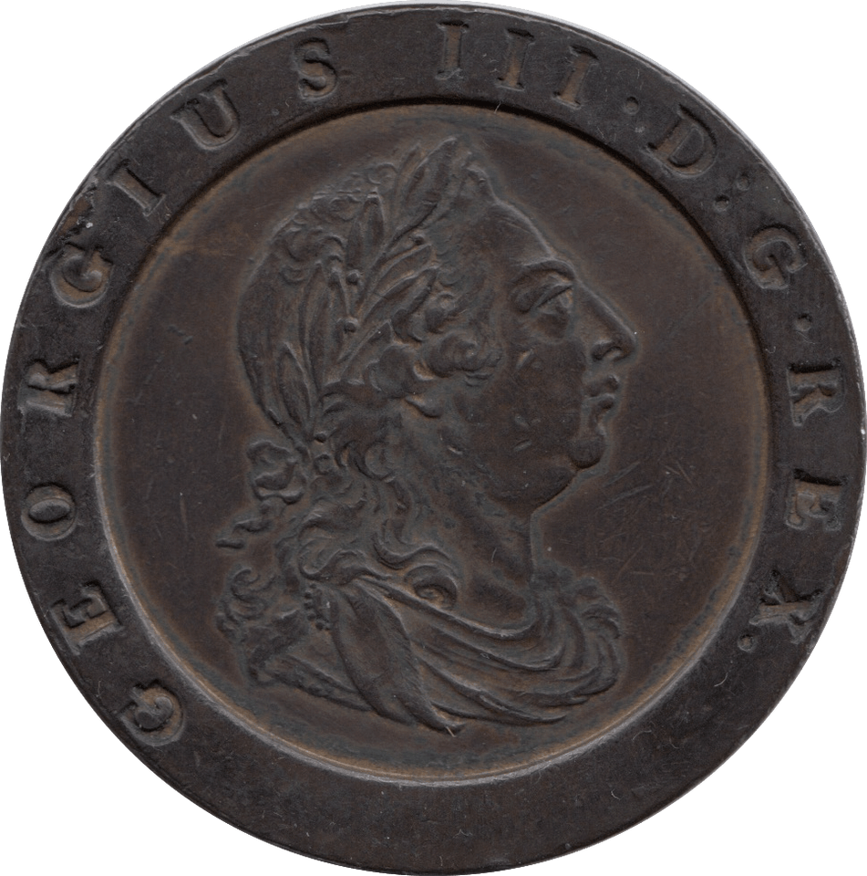 1797 TWOPENCE ( EF ) CARTWHEEL GEORGE III
