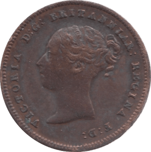 1843 HALF FARTHING ( GF ) 3 - Half Farthing - Cambridgeshire Coins