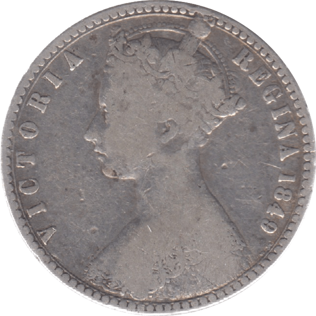 1849 FLORIN ( FINE ) 6 - Florin - Cambridgeshire Coins