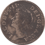 1686 MAUNDY FOURPENCE ( FINE ) I