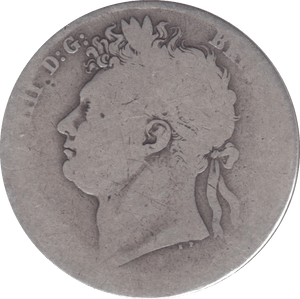 1821 HALFCROWN ( FAIR ) 3