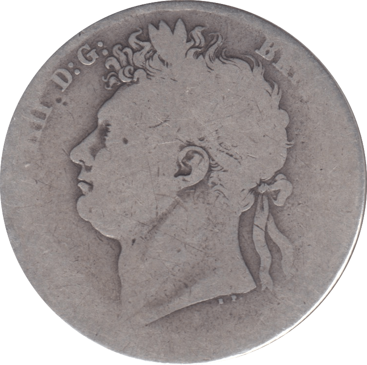 1821 HALFCROWN ( FAIR ) 3
