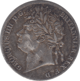 1825 MAUNDY FOURPENCE ( GVF ) - Maundy Coins - Cambridgeshire Coins