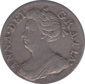 1710 MAUNDY FOURPENCE ( VF )