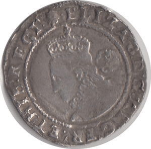 1558 - 1603 ELIZABETH 1ST SIXPENCE