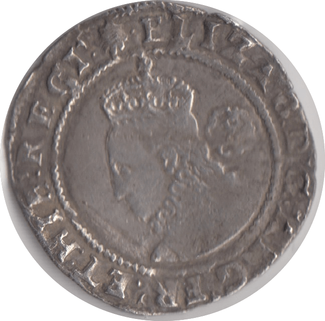 1558 - 1603 ELIZABETH 1ST SIXPENCE