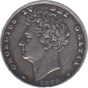 1826 SIXPENCE ( GF ) 6 - Sixpence - Cambridgeshire Coins