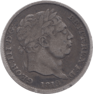 1819 SIXPENCE ( FINE ) 9