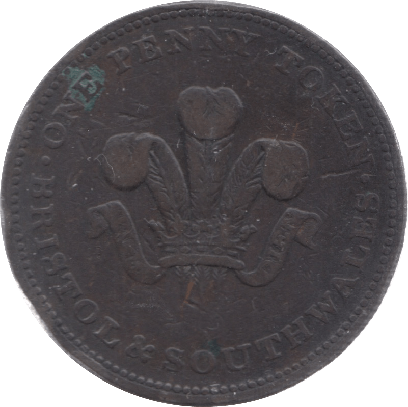 1811 PENNY TOKEN BRISTOL AND SOUTH WALES