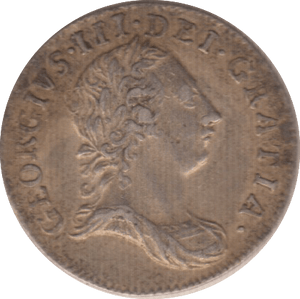 1762 MAUNDY THREEPENCE ( GVF )