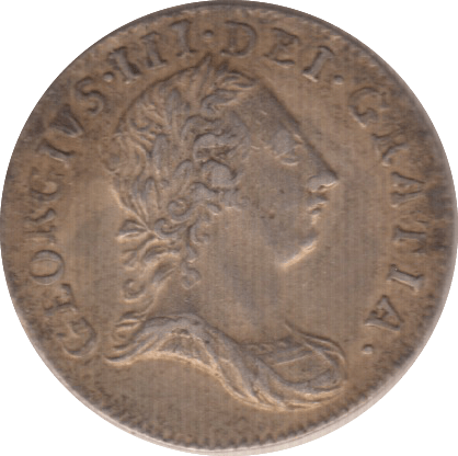 1762 MAUNDY THREEPENCE ( GVF )