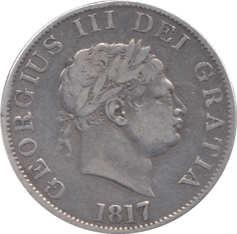 1817 HALFCROWN ( GF ) 6
