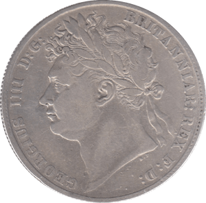 1820 HALFCROWN ( VF ) 6