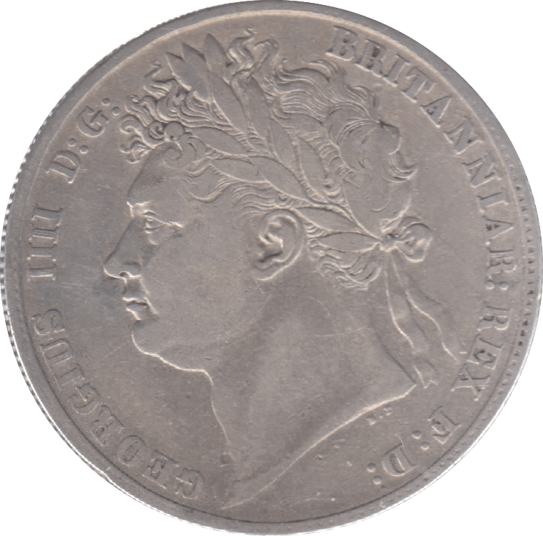 1820 HALFCROWN ( VF ) 6