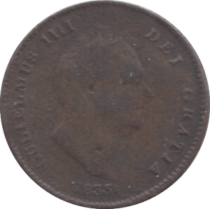 1835 ONE THIRD FARTHING ( FINE ) 9 - One Third Farthing - Cambridgeshire Coins