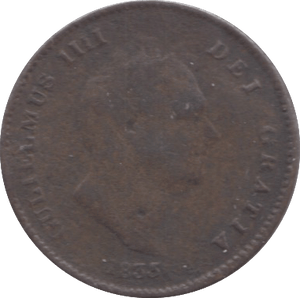 1835 ONE THIRD FARTHING ( FINE ) 9 - One Third Farthing - Cambridgeshire Coins