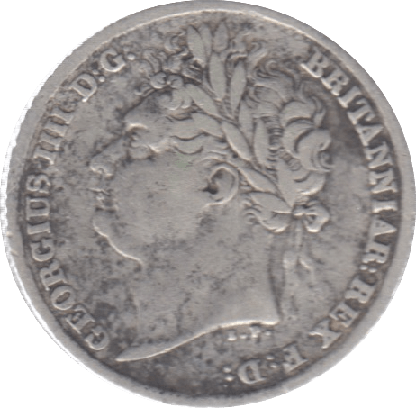 1824 SIXPENCE ( GF ) 6 - Sixpence - Cambridgeshire Coins