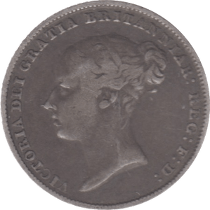 1845 SIXPENCE ( FINE ) 6 - Sixpence - Cambridgeshire Coins