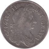 1683 HALFCROWN ( GF )