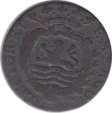 1782 NETHERLANDS STATE ZEELAND DUIT