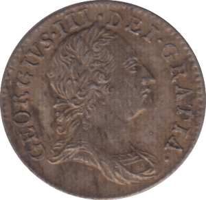 1763 MAUNDY THREEPENCE ( GVF )