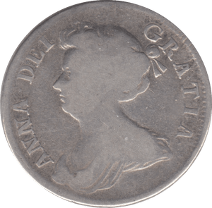 1709 HALFCROWN ( FAIR )
