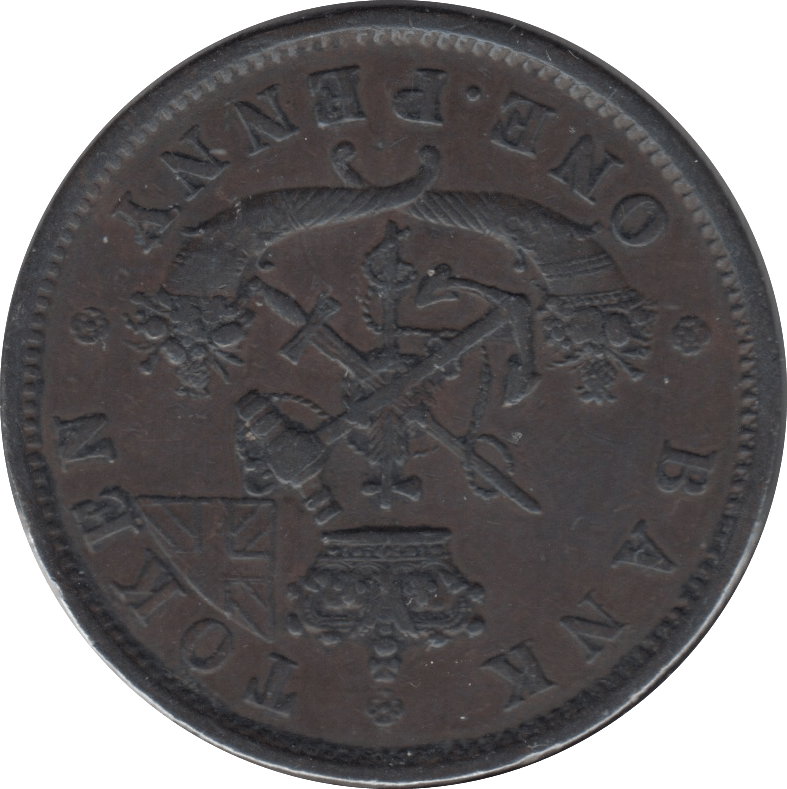 1852 ONE PENNY CANADA - WORLD COINS - Cambridgeshire Coins