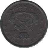 1852 ONE PENNY CANADA - WORLD COINS - Cambridgeshire Coins