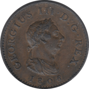 1806 FARTHING ( EF ) 4