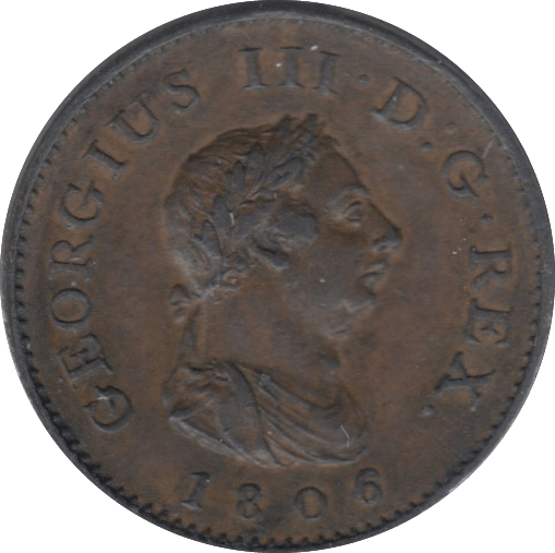 1806 FARTHING ( EF ) 4