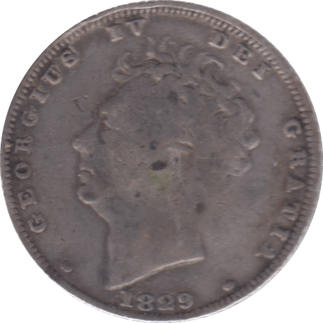1829 SIXPENCE ( FINE ) 6 - Sixpence - Cambridgeshire Coins