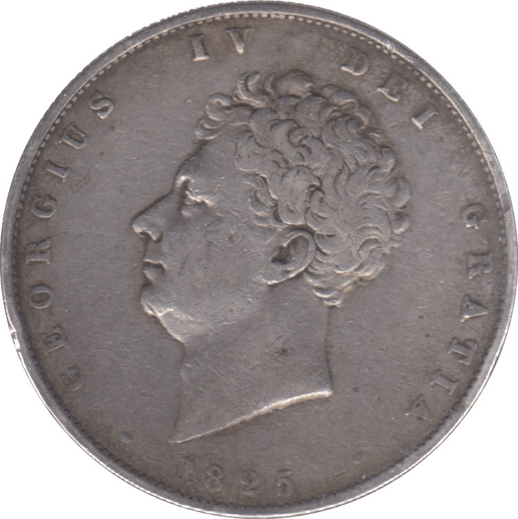 1825 HALFCROWN ( VF ) 6 - Halfcrown - Cambridgeshire Coins