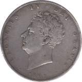 1825 HALFCROWN ( VF ) 6 - Halfcrown - Cambridgeshire Coins